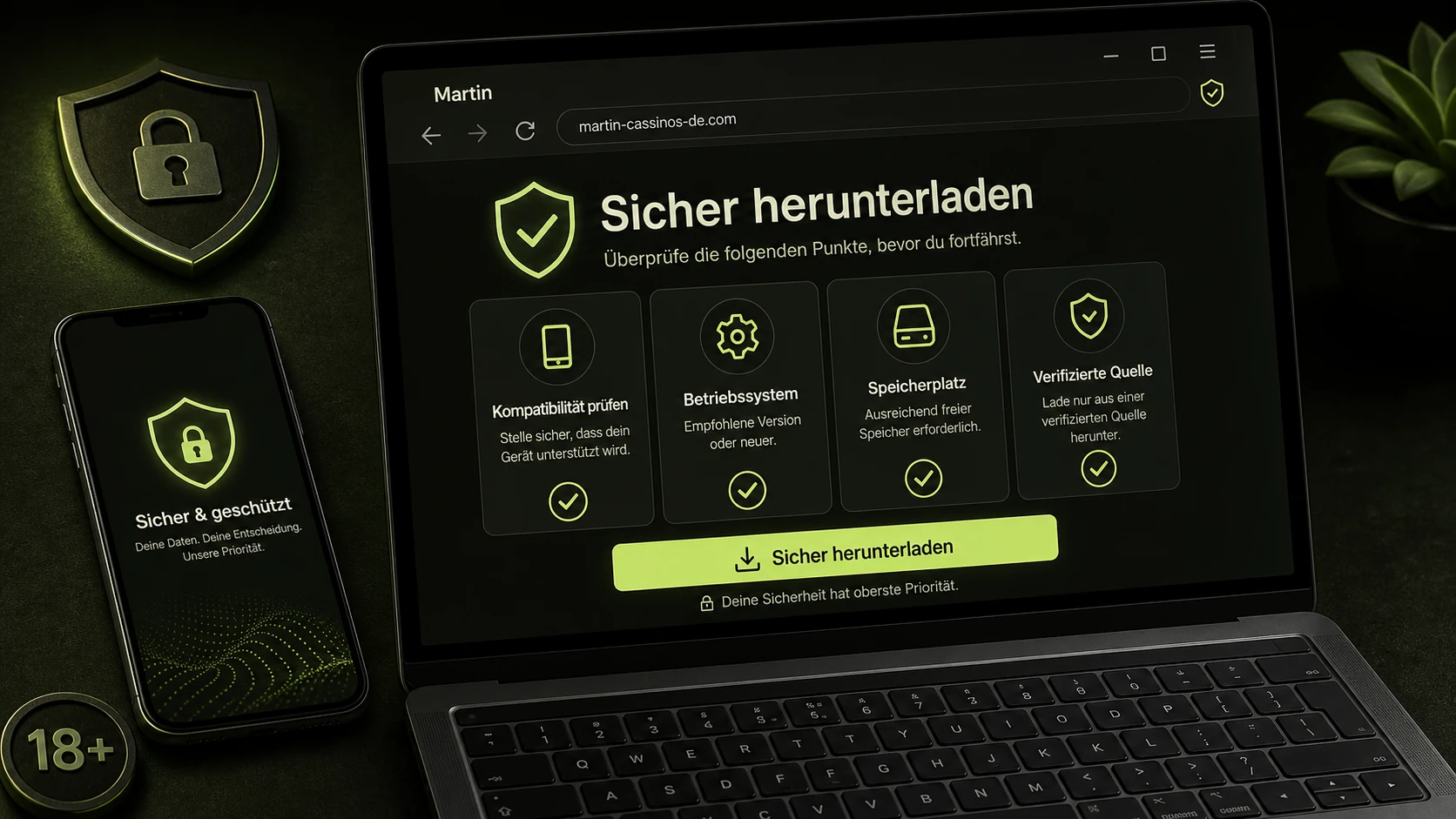Martin Casino App sicher herunterladen